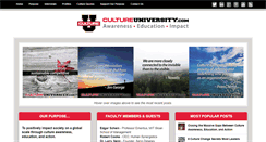 Desktop Screenshot of cultureuniversity.com